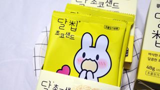 네이처오다 달칩 초코샌드 — 5점을 준 리뷰어가 2021년 1월 올린 사용 사진