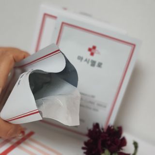 닥터마시멜로 마블러스 멀티 클리닉 마스크 — 5점을 준 리뷰어가 2021년 5월 올린 사용 사진