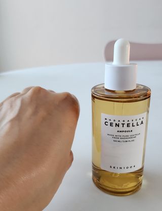 [스킨1004] 마다가스카르 센텔라 앰플 100ml — 5점을 준 리뷰어가 2024년 5월 올린 사용 사진