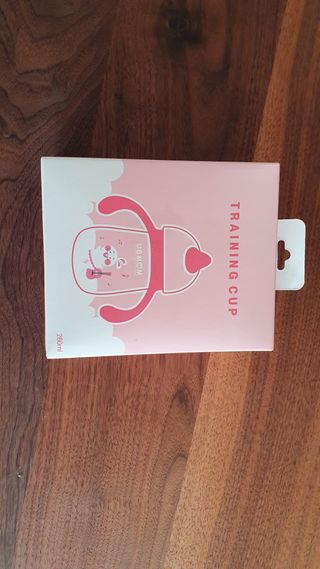 유비맘 트라이탄 코니빨대컵_컬러 랜덤 발송 — 5점을 준 리뷰어가 2021년 2월 올린 사용 사진
