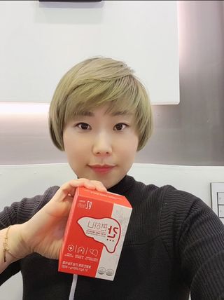 이지헬스 간편하니 [1개월 분  60정] — 5점을 준 리뷰어가 2021년 1월 올린 사용 사진