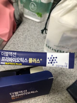 메이준뉴트리 더블액션 프리바이오틱스 플러스+ — 4점을 준 리뷰어가 2021년 6월 올린 사용 사진