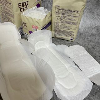 MF[템포 ] 템포 패드 내추럴순면 생리대 SET(중형 슬림 + 대형 + 라이너) — 5점을 준 리뷰어가 2024년 2월 올린 사용 사진
