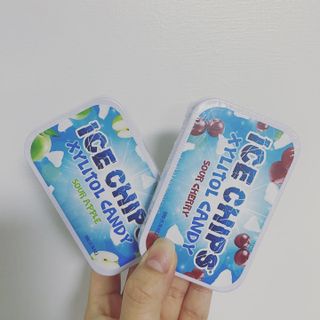 [아이스칩스] 무설탕 비건 자일리톨 캔디 7종 2개기준 — 5점을 준 리뷰어가 2021년 6월 올린 사용 사진