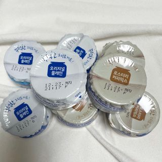 매일바이오 그릭요거트 오리지널 플레인 4개, 로스터리 커피믹스 4개 — 3.5점을 준 리뷰어가 2021년 12월 올린 사용 사진