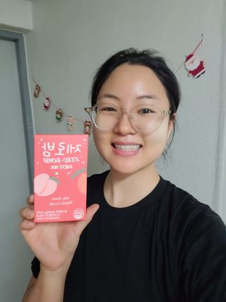 제로밤 피치 크러시 5g x 12개입 — 5점을 준 리뷰어가 2022년 12월 올린 사용 사진