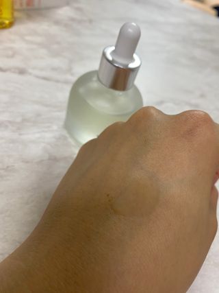 브에노 파리퀸 윌 페이스 오일 — 4.5점을 준 리뷰어가 2021년 6월 올린 사용 사진