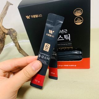[푸름웰니스] 프리미엄 6년근 홍삼스틱 3mg x 100포 — 5점을 준 리뷰어가 2022년 4월 올린 사용 사진