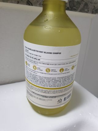 달리프 클로렐라 베러 루트 릴렉싱 샴푸 500ml — 5점을 준 리뷰어가 2021년 5월 올린 사용 사진