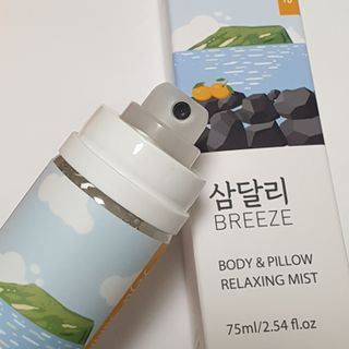 제주인디 삼달리 브리즈 바디&필로우 릴렉싱 미스트 제주 하귤 — 5점을 준 리뷰어가 2023년 3월 올린 사용 사진