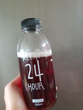 클린24시간 1BOX(5포) + 전용보틀(500ml) — 4점을 준 리뷰어가 2022년 10월 올린 사용 사진