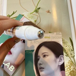 바이브랩 [탈모증상완화] 헤어라인 눈썹 두피앰플 — 4.5점을 준 리뷰어가 2022년 1월 올린 사용 사진