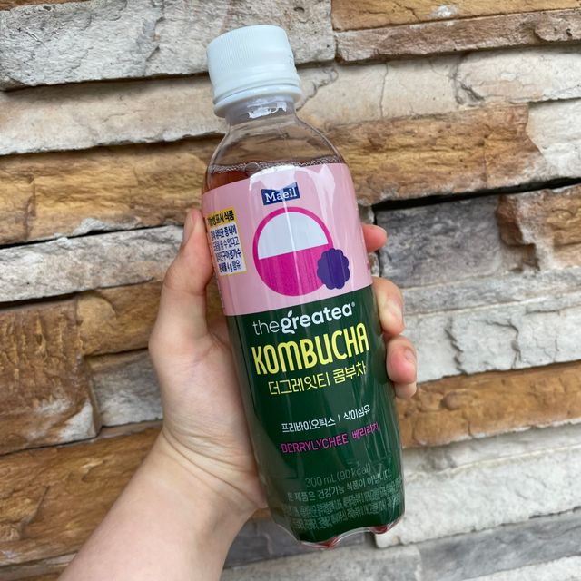 더그레잇티 콤부차 300ml *12개입 (오리지널 6개+베리리치 6개) 리뷰 사진