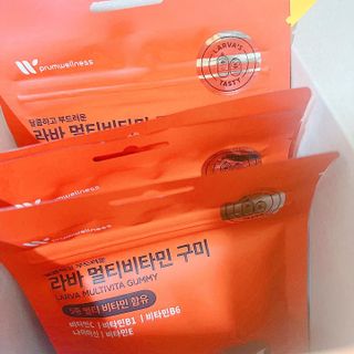 [푸름웰니스] 라바 멀티비타민 구미 36g — 5점을 준 리뷰어가 2022년 3월 올린 사용 사진