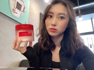 메디필 레드 락토 콜라겐 필링패드 — 5점을 준 리뷰어가 2021년 3월 올린 사용 사진