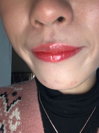 [블랙루즈]하프앤하프틴트 10종 中 택1+랜덤1 — 3점을 준 리뷰어가 2021년 2월 올린 사용 사진