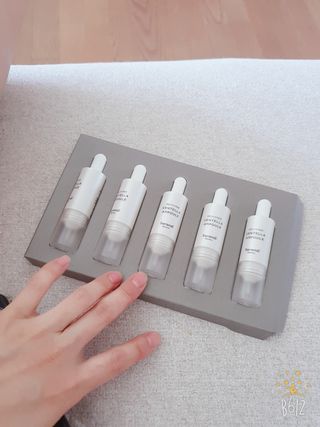 세렌디뷰티 리바이빙 센텔라 앰플 — 5점을 준 리뷰어가 2021년 9월 올린 사용 사진