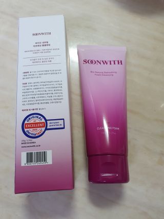 SOONWITH 바이오 내추럴 리프레싱 폼클렌징 — 5점을 준 리뷰어가 2021년 3월 올린 사용 사진