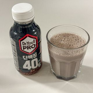닥터유 프로 단백질 드링크 40g 초코 닥터유 프로 단백질드링크 40g 초코 — 5점을 준 리뷰어가 2024년 9월 올린 사용 사진