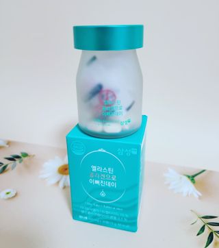 체인미 엘라스틴 콜라겐으로 이뻐진데이 500mg x 30정 — 5점을 준 리뷰어가 2021년 12월 올린 사용 사진