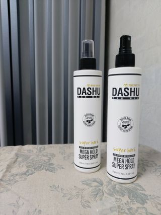 다슈코리아 다슈 포 맨 프리미엄 메가 홀드 슈퍼 스프레이 250ml — 5점을 준 리뷰어가 2021년 4월 올린 사용 사진