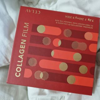 프리마인 귀족의 콜라겐, 92배 흡수율. 럭셔리 프리미엄 셀라브 콜라겐필름 30매 — 5점을 준 리뷰어가 2021년 10월 올린 사용 사진