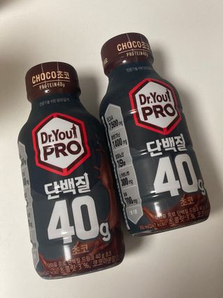 닥터유 프로 단백질 드링크 40g 초코 닥터유 프로 단백질드링크 40g 초코 — 5점을 준 리뷰어가 2024년 9월 올린 사용 사진