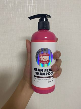 썸헤어 / SUMHAIR 글램 펄 샴푸 & 트리트먼트 -출시전 모집 — 5점을 준 리뷰어가 2021년 7월 올린 사용 사진