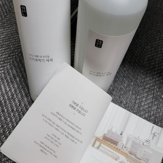 [생활공작소] 식기세척기용 액체세제  X 2개입 — 5점을 준 리뷰어가 2021년 2월 올린 사용 사진
