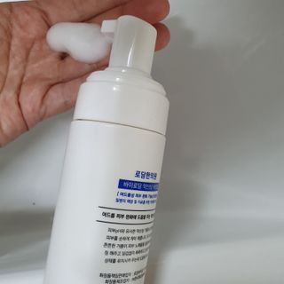 [바이로담] 저자극 약산성버블 폼 폼클렌징 150ml — 5점을 준 리뷰어가 2021년 3월 올린 사용 사진