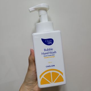 카오리온코스메틱스 클린온 버블 핸드 워시 500ml — 5점을 준 리뷰어가 2021년 8월 올린 사용 사진