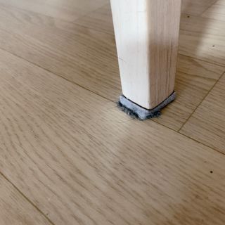 3M 스카치 가구이동슬라이더 소음방지패드 2종 — 5점을 준 리뷰어가 2023년 5월 올린 사용 사진