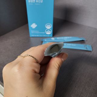 클린24시간 슬림앤유산균 1박스 (3.5g X 15포) — 5점을 준 리뷰어가 2022년 12월 올린 사용 사진