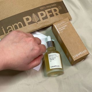 로자펠로 시카 앰플 50ml EGF 재생 미백 비타민 — 5점을 준 리뷰어가 2021년 2월 올린 사용 사진