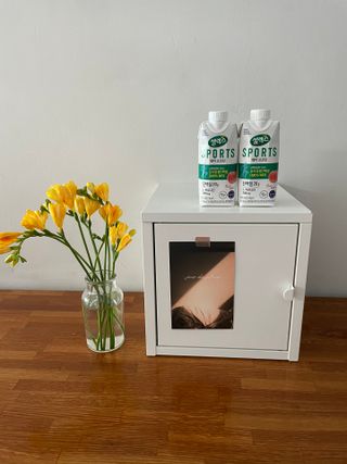 셀렉스스포츠 셀렉스 스포츠 웨이 프로틴 복숭아_ 330ml x 12팩 — 5점을 준 리뷰어가 2021년 3월 올린 사용 사진