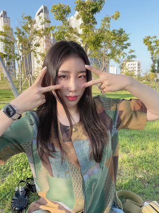 데싱디바 매직프레스 레귤러 스퀘어_6종 중 택 1 — 4점을 준 리뷰어가 2021년 9월 올린 사용 사진