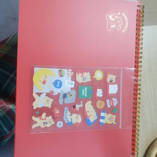 리훈 곰부 체크리스트+ 곰부 리무버블스티커 1장 — 5점을 준 리뷰어가 2021년 5월 올린 사용 사진