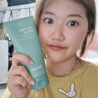 팜스테이 티트리 바이옴 카밍 아크네 폼 — 5점을 준 리뷰어가 2022년 7월 올린 사용 사진