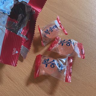 청포도캔디 복숭아캔디 — 5점을 준 리뷰어가 2022년 11월 올린 사용 사진