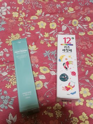 셀바이져 항균 스프레이 핸드워시 + 키즈세정제 SET — 5점을 준 리뷰어가 2021년 3월 올린 사용 사진
