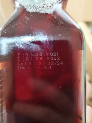 [바이윙클] 페르시아 유기농 석류 착즙주스 750ml 2병 + 선물박스 세트 — 5점을 준 리뷰어가 2022년 3월 올린 사용 사진
