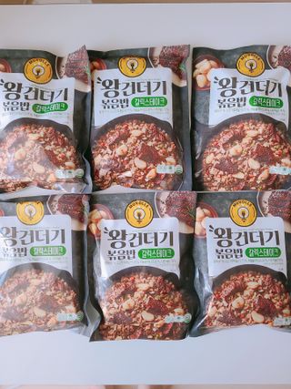 한성기업 무볼레 왕건더기 볶음밥 갈릭스테이크 — 5점을 준 리뷰어가 2021년 10월 올린 사용 사진