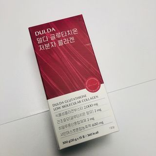 [덜다] 글루타치온 저분자 콜라겐 (20g x 15포) — 4.5점을 준 리뷰어가 2023년 8월 올린 사용 사진
