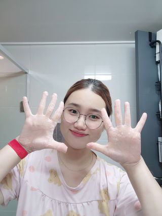 에일리언오더즈 센티드 핸드 앤 바디 워시 290ml (3종 택1) — 5점을 준 리뷰어가 2023년 8월 올린 사용 사진