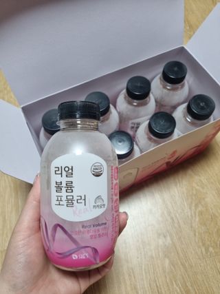 래디 리얼볼륨포뮬러 1박스(8개입) — 5점을 준 리뷰어가 2022년 3월 올린 사용 사진