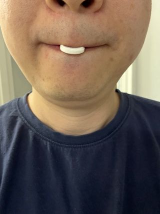 쿠팡 [아임고트] 뉴질랜드 산양유 프로바이오틱스 츄어블 요구르트맛 — 5점을 준 리뷰어가 2025년 3월 올린 사용 사진