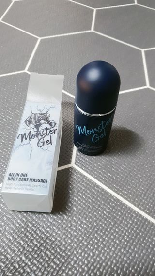 [바록스] 류현진 올인원 바디릴렉싱 몬스터겔 50ml — 5점을 준 리뷰어가 2021년 4월 올린 사용 사진