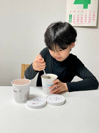 마이노멀 키토스노우 2개 Set  - 바닐라/초코/그린티 3종 중 선택 — 2점을 준 리뷰어가 2021년 4월 올린 사용 사진