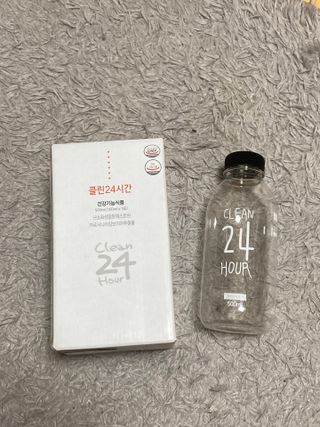 클린24시간 1BOX(5포) + 전용보틀(500ml) — 5점을 준 리뷰어가 2022년 9월 올린 사용 사진