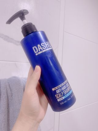 다슈코리아 다슈 데일리 단백질 한방 두피 골드 샴푸 500ml — 5점을 준 리뷰어가 2021년 3월 올린 사용 사진